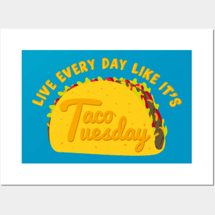 Taco Tuesday Posters and Art